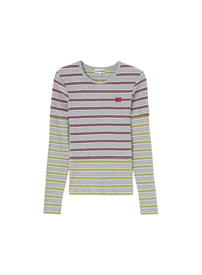 Camiseta Soft Cotton Rib Long Sleeve Double Layer