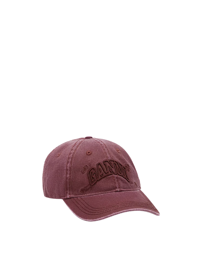 Gorra Washed Cotton Hand Writing Embroidery