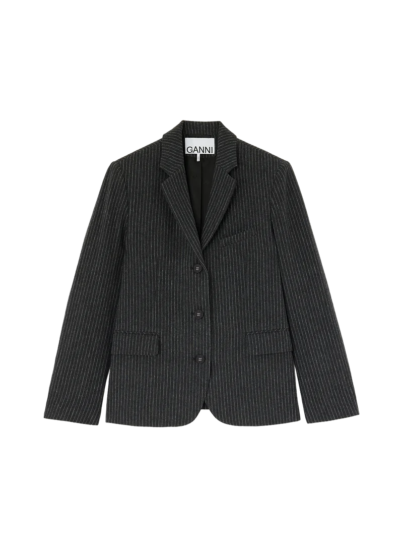 Blazer Pinstripe Flannel
