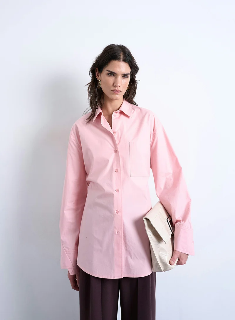 Camisa Tsdemi Oversized