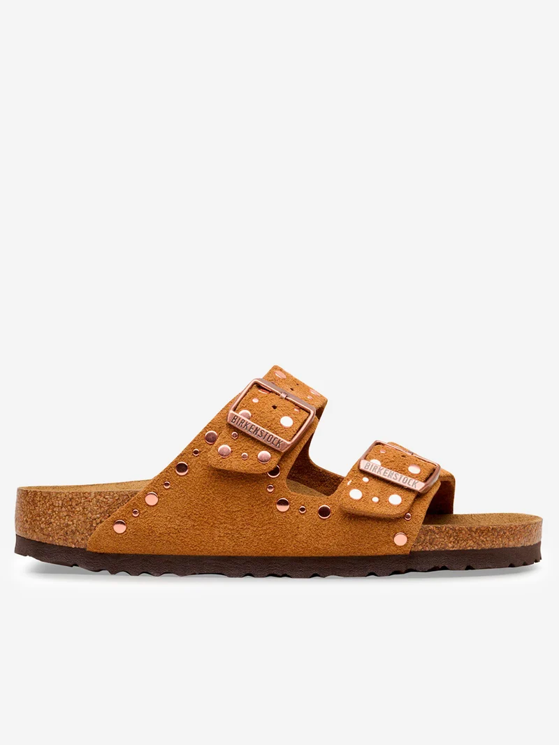 Arizona Rivet in suede 'mink'