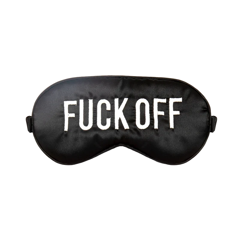 Antifaz "fuck Off" Negro