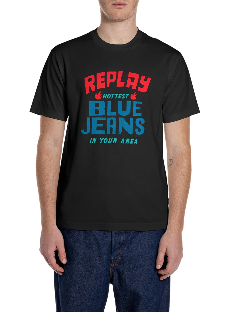 Camiseta De Punto Con Estampado Heritage
