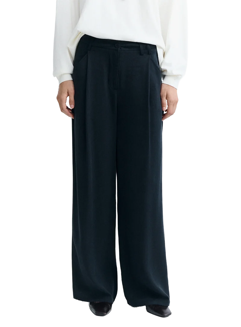 Pantalón Wide Leg Pinza Molly