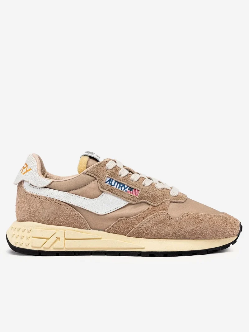M Reelwind Low in nylon e suede beige