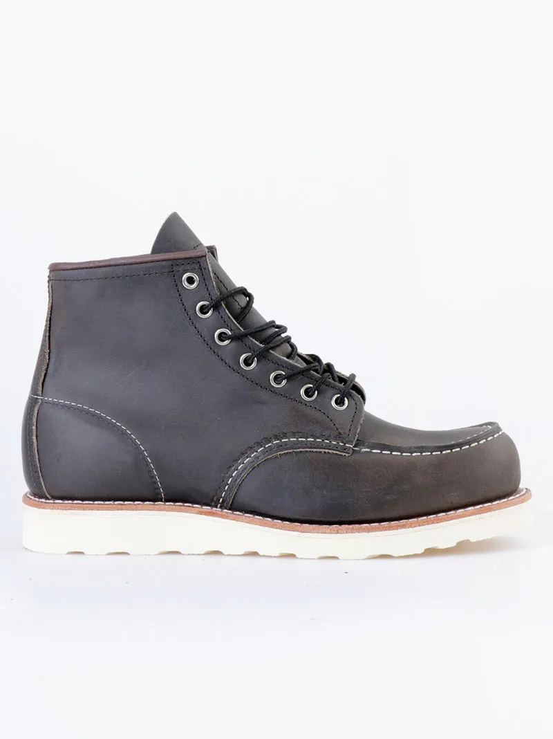 6' Classic Moc Toe Charcoal Rough and Tough
