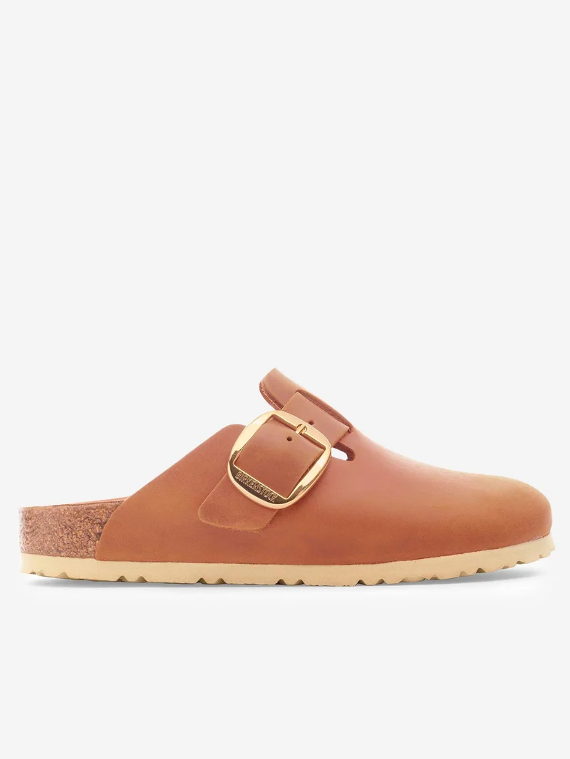Sandali Boston Big Buckle Cognac