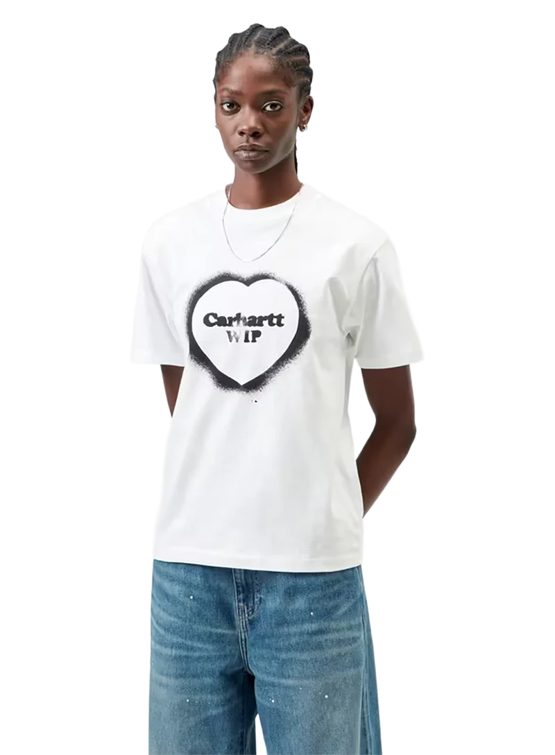 Camiseta W' S/s Spray Heart