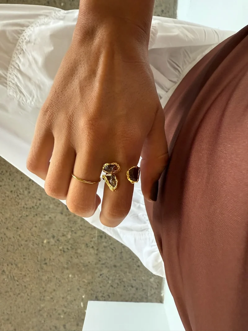 Anillo Kiwi Kisses Ambar