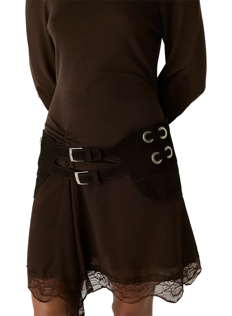 Cinturón Avery Suede