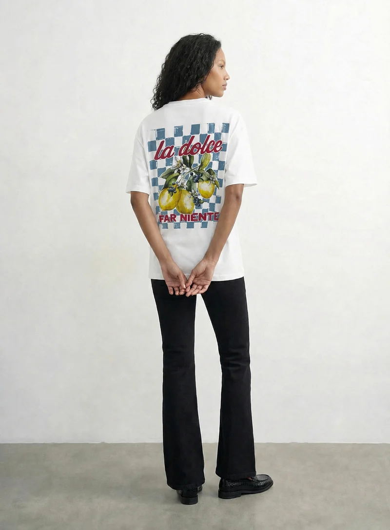 Camiseta Tspremium Boxy Printed