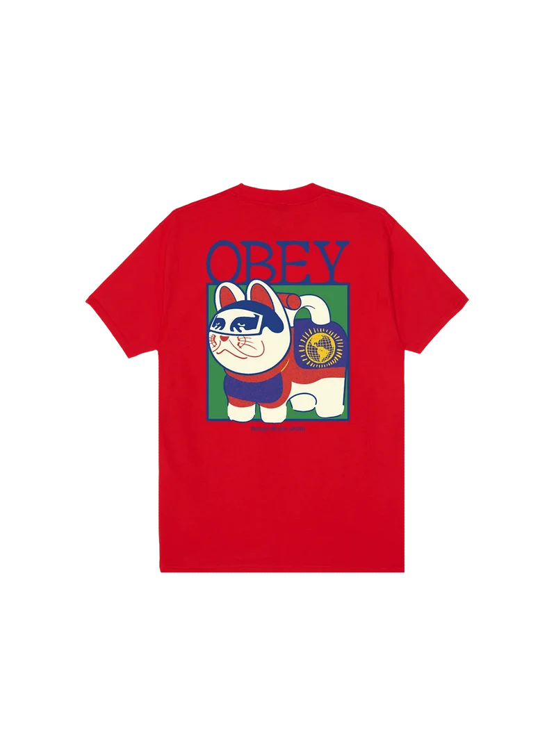 Camiseta Obey Lucky Cat