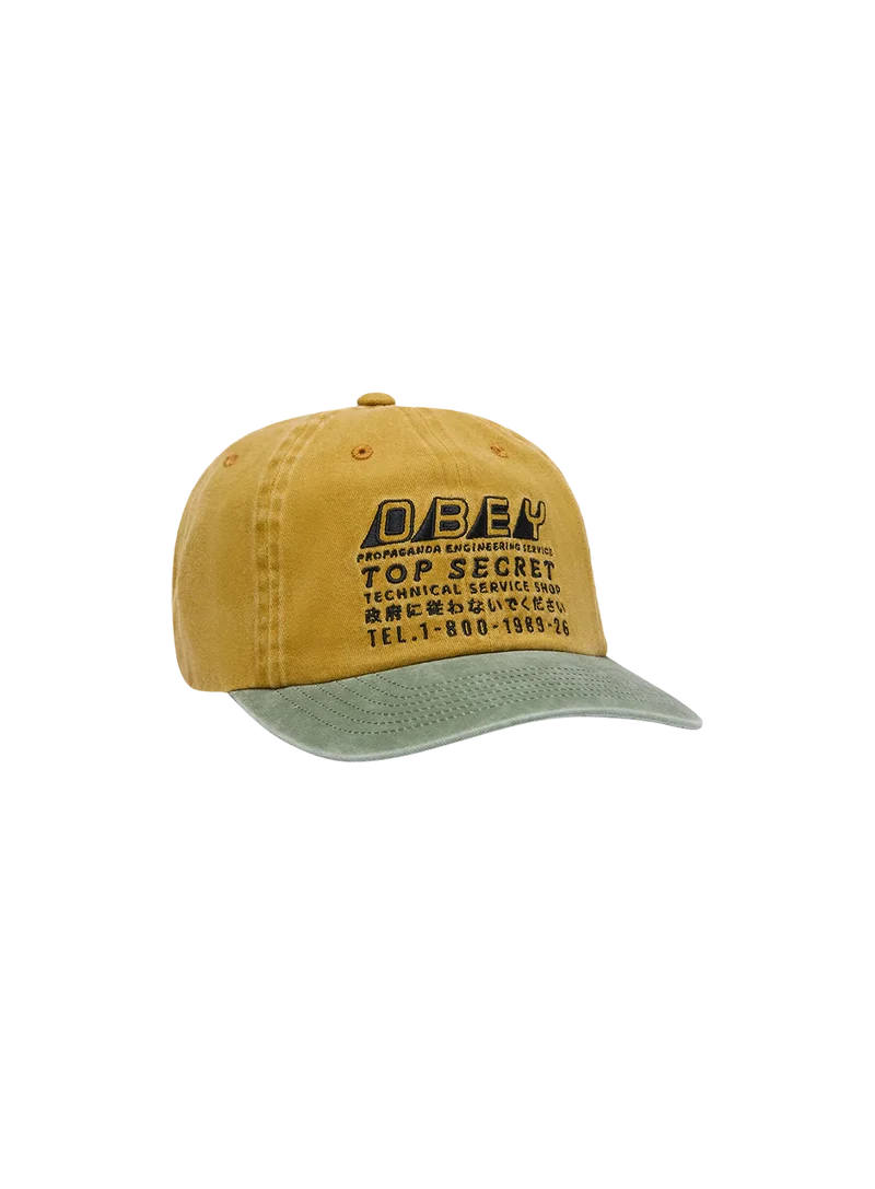 Gorra Pigment Obey Top Secret 6 Pnl