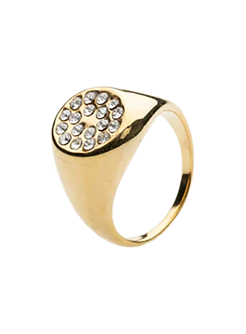 Anillo Sello Circon
