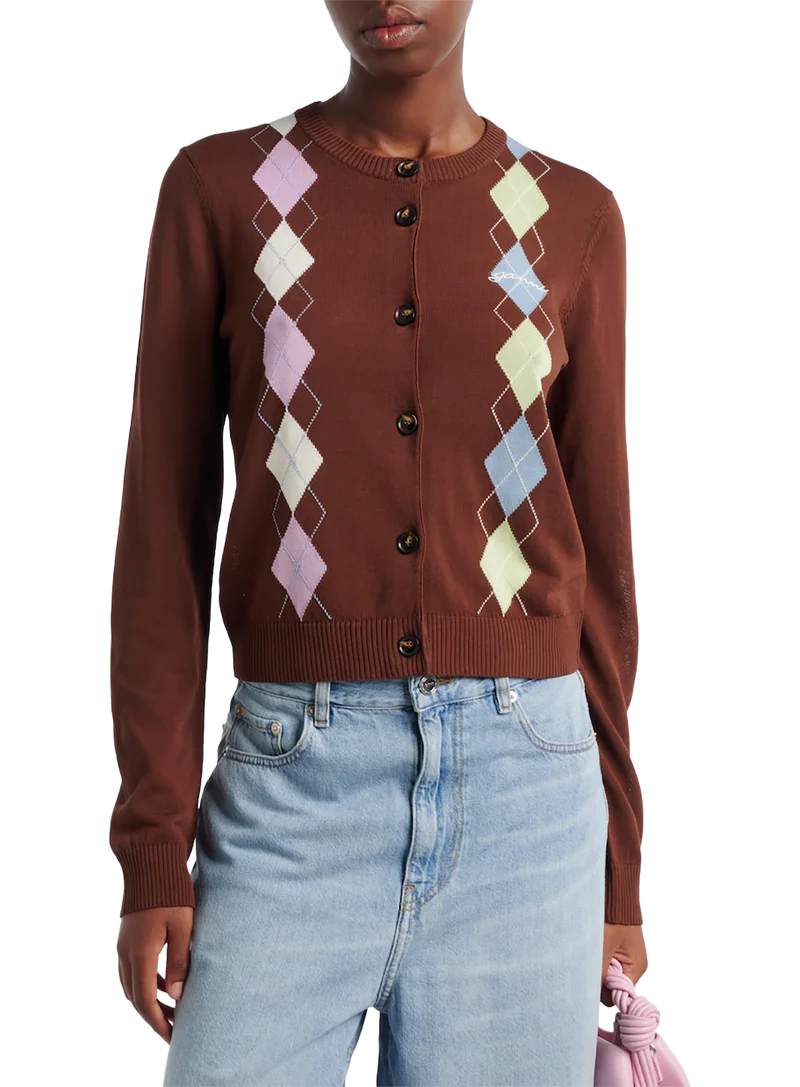 Cárdigan Light Cotton Argyle
