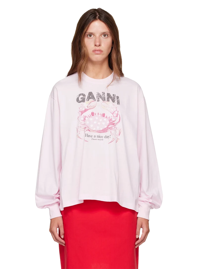 Camiseta Basic Cotton Jersey Longsleeve Crab