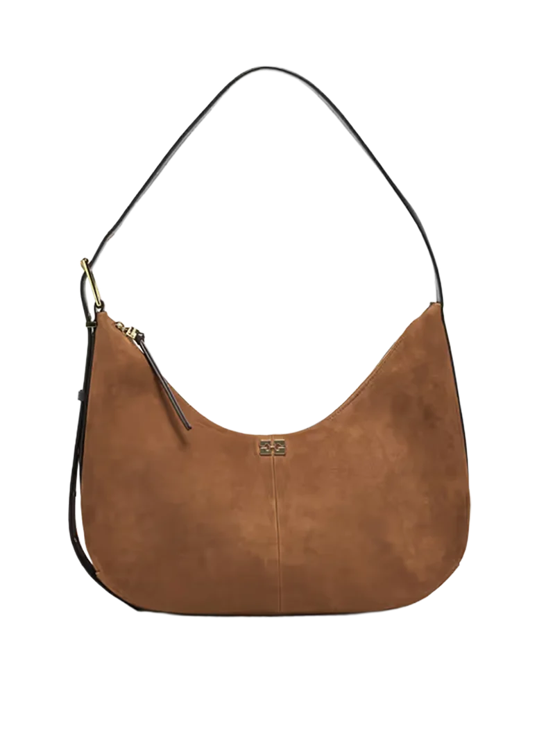 Bolso Hobo Belt Medium Suede
