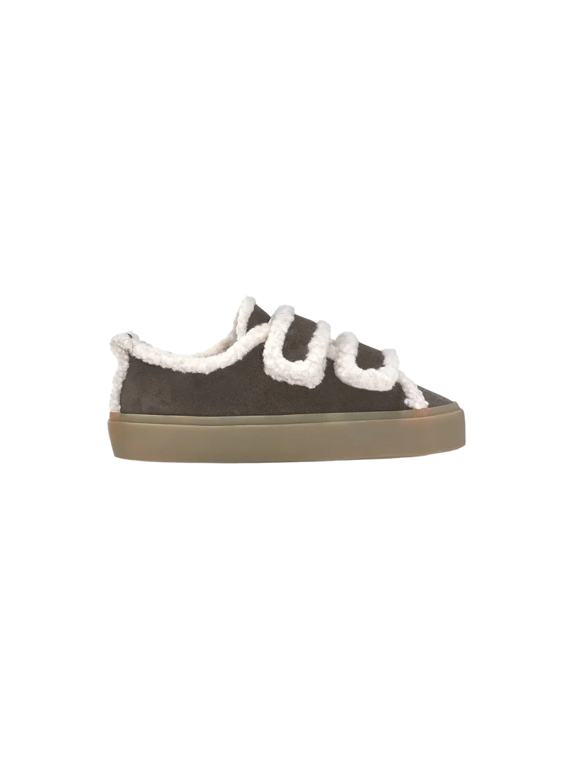 Botines Shearling Low Velcro