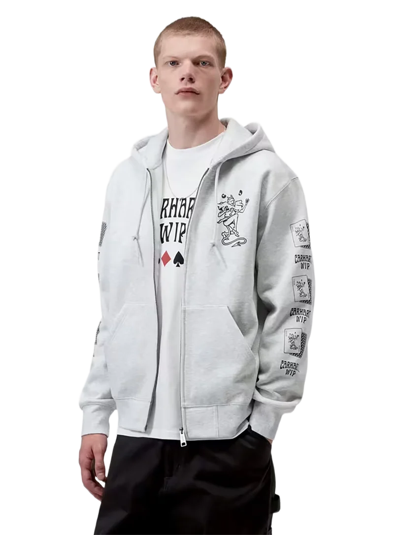 Chaqueta Hooded Playing Cards