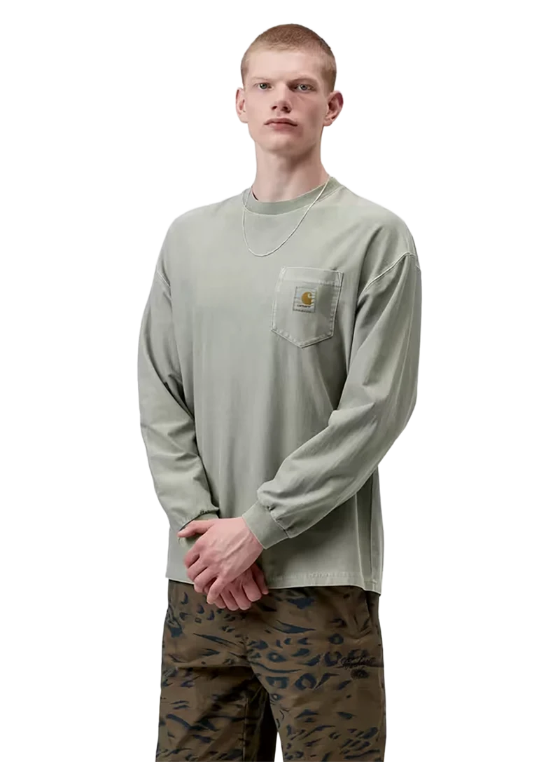 Camiseta L/s Loose Pocket