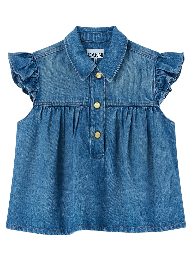 Top Denim Ligero