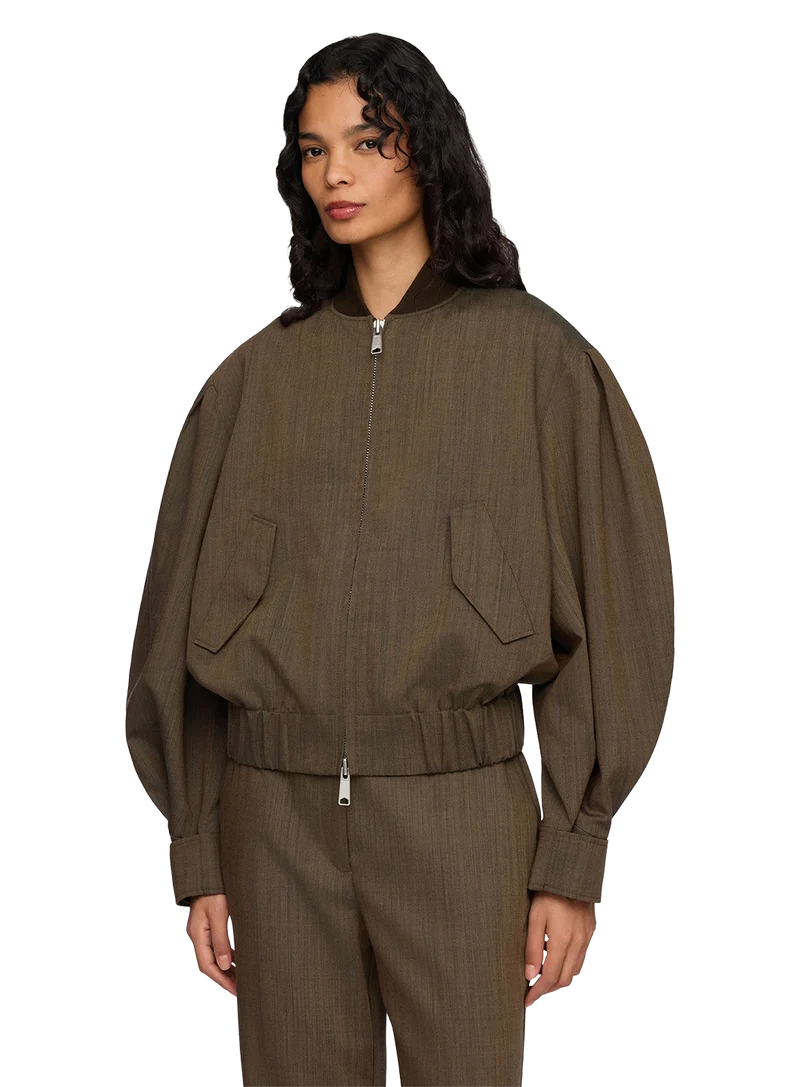 Bomber Light Wool Melange