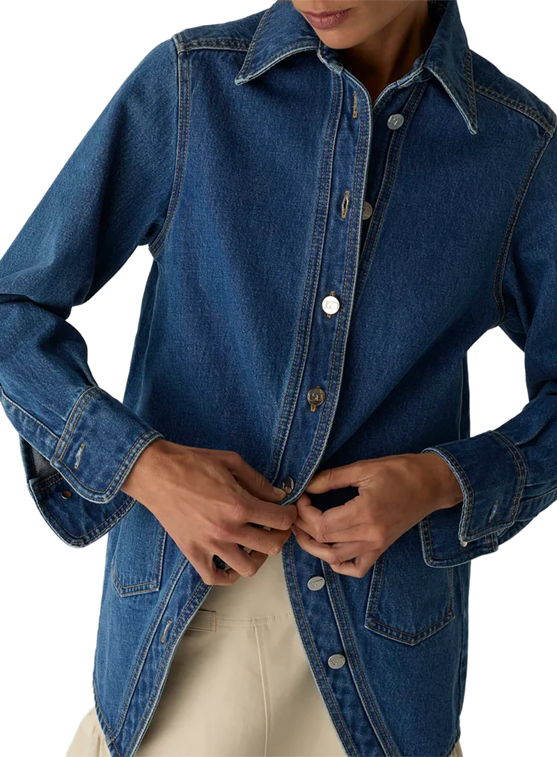 Camisa Denim No Boyfriend
