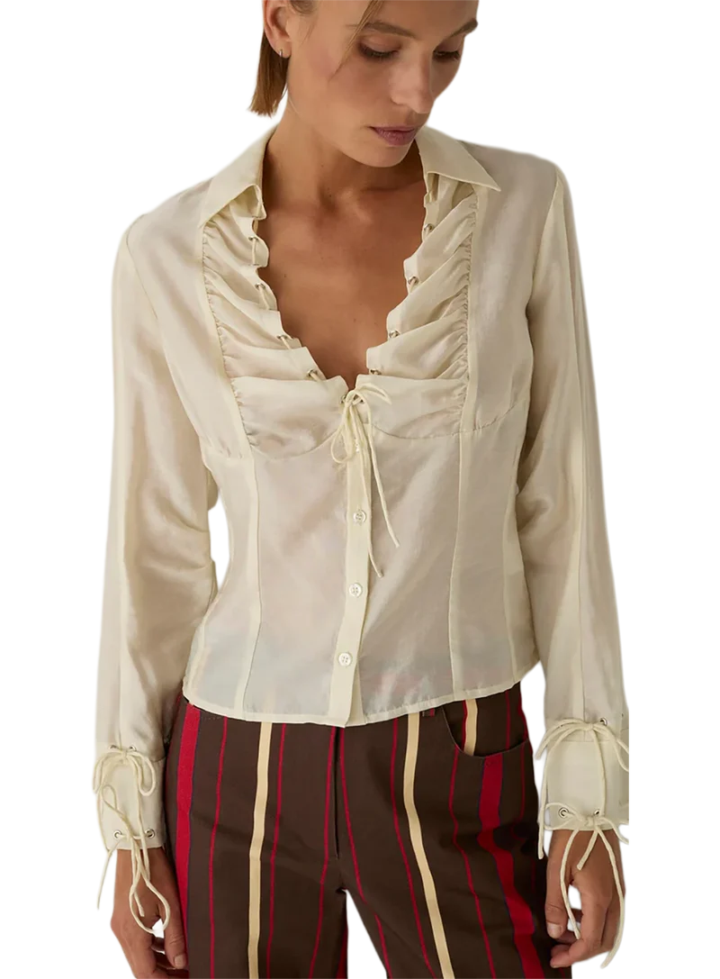 Blusa Arwen Ruched