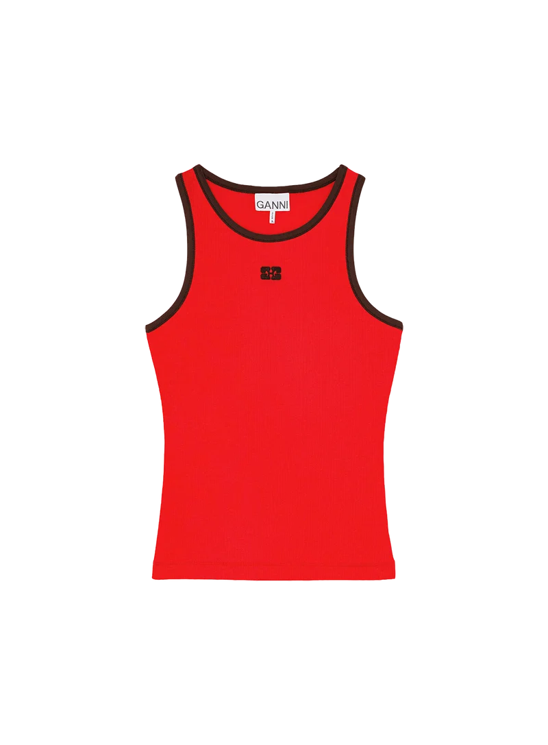 Tank Top Soft Cotton Rib
