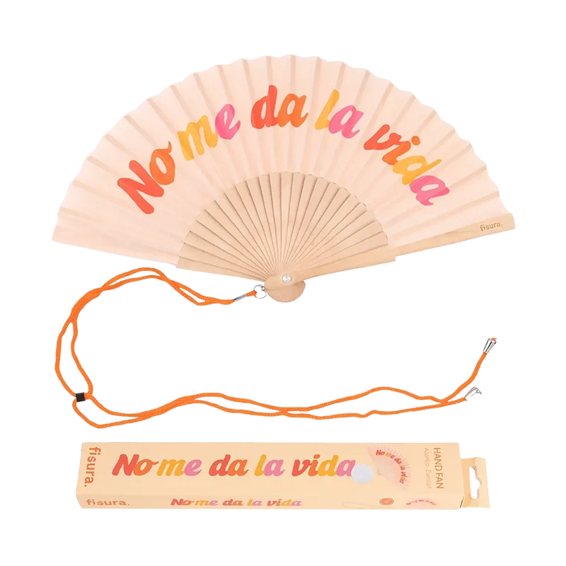 Abanico "no Me Da La Vida"