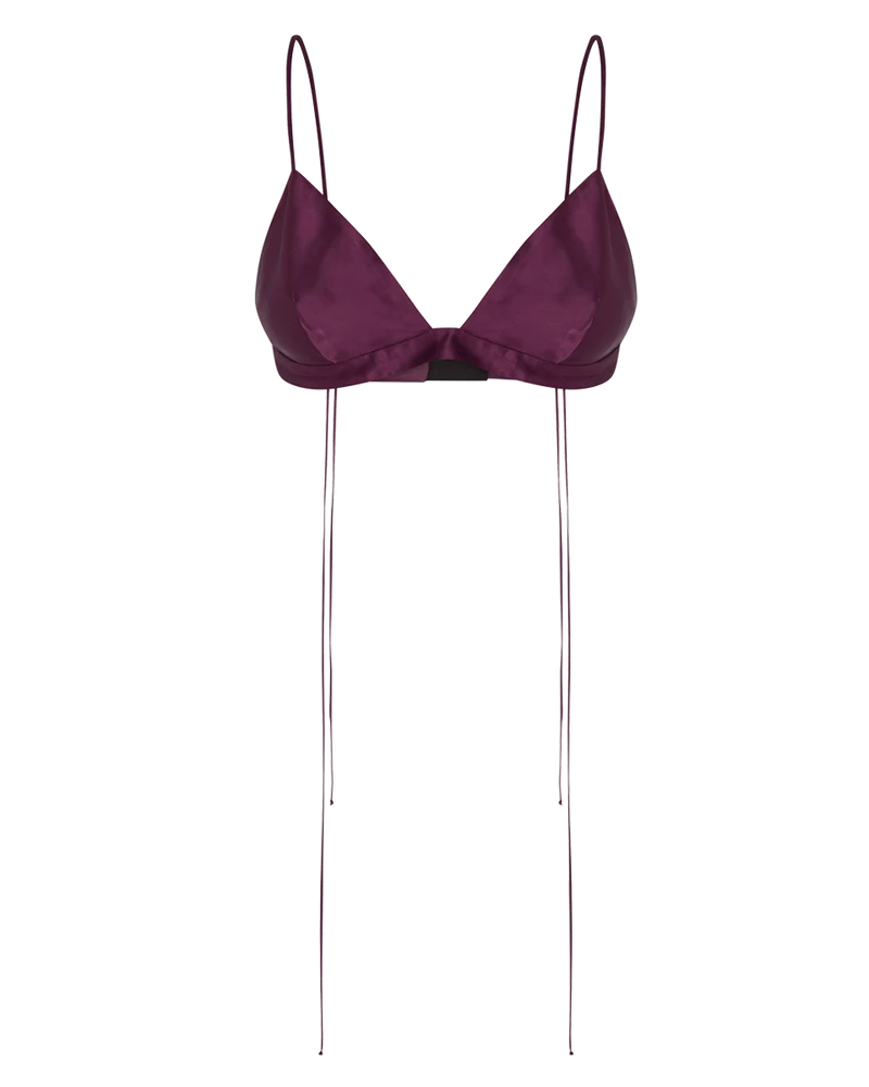 Top Atom Triangle Bralette Aub 8
