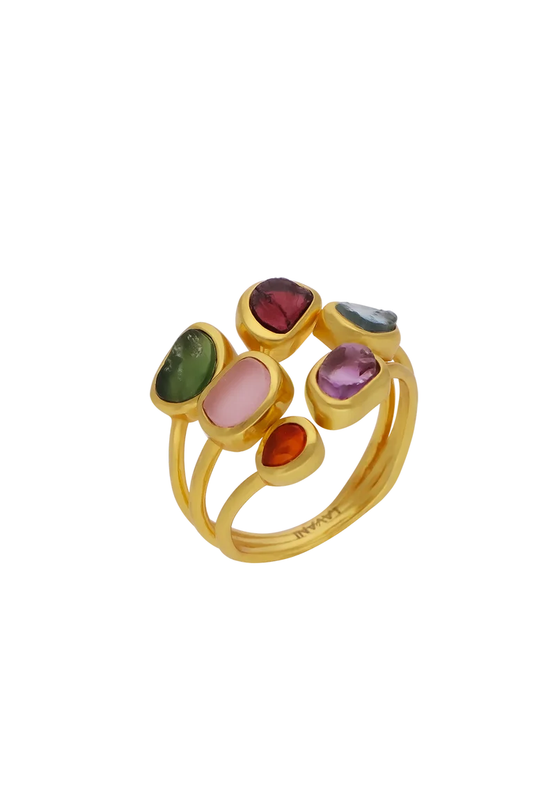 Anillo Unalome Multicolor
