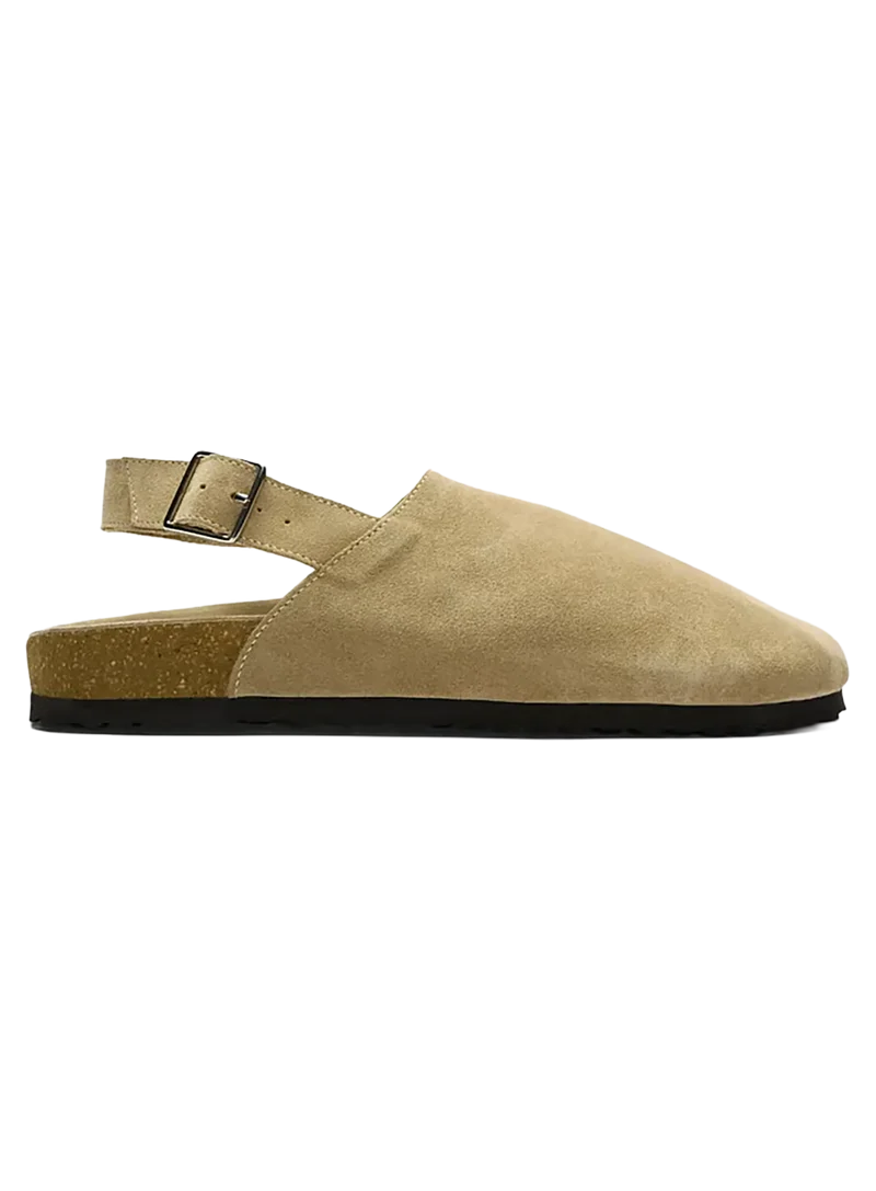 Zuecos Slhbastian Suede