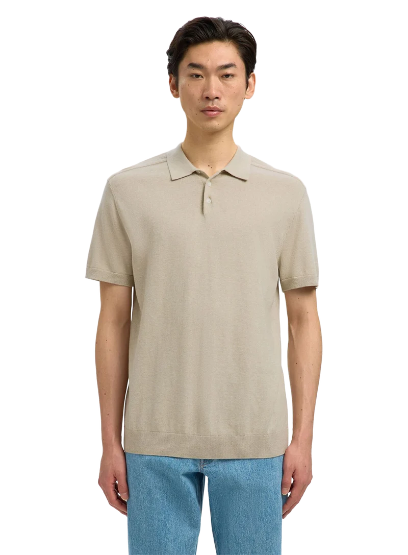 Polo Slmberg Ss Knit Noos