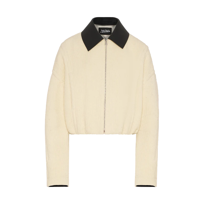 Chaqueta Bomber De Lana