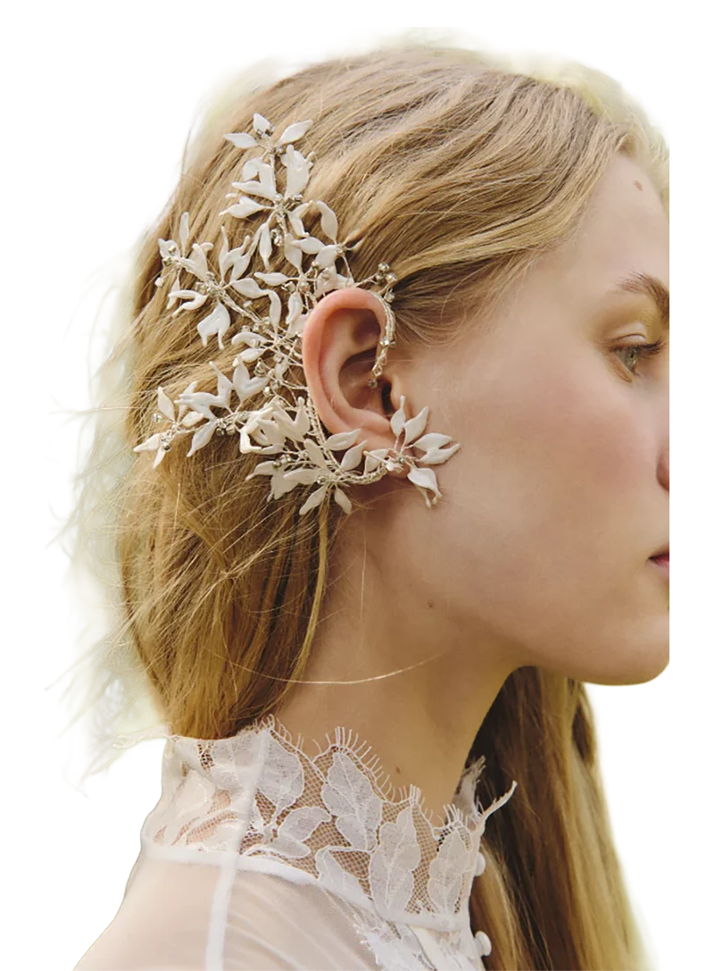 Earcuff Libertad Nieve