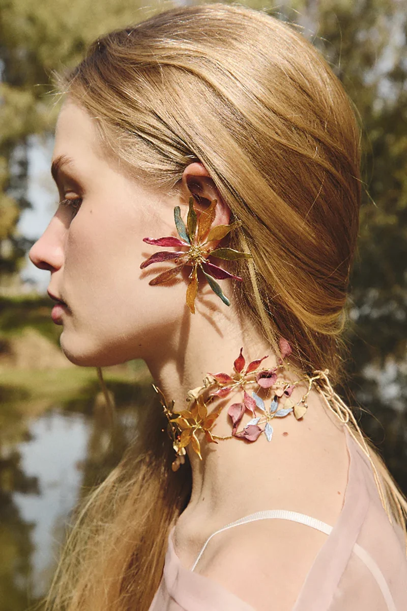 Pendientes Amapola Color