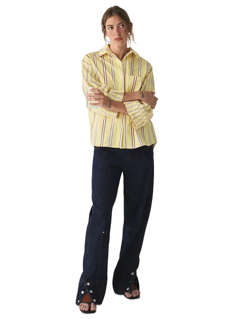 Camisa Caos De Rayas