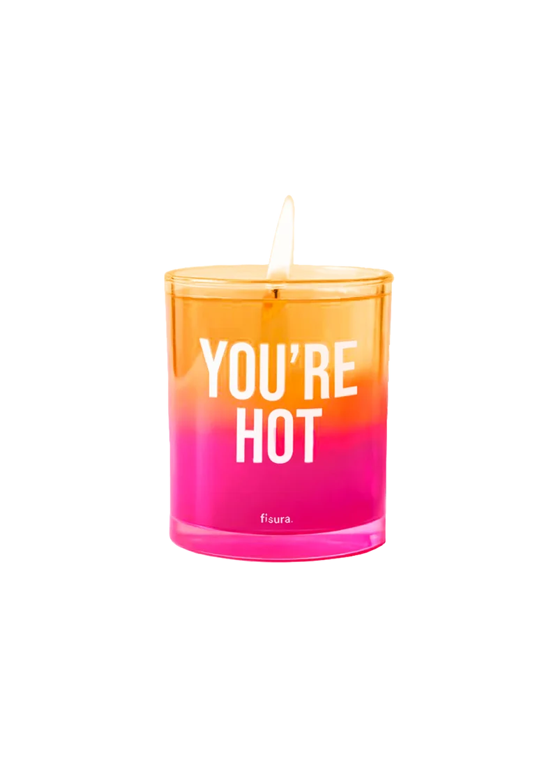 Vela Cristal "you´re Hot"