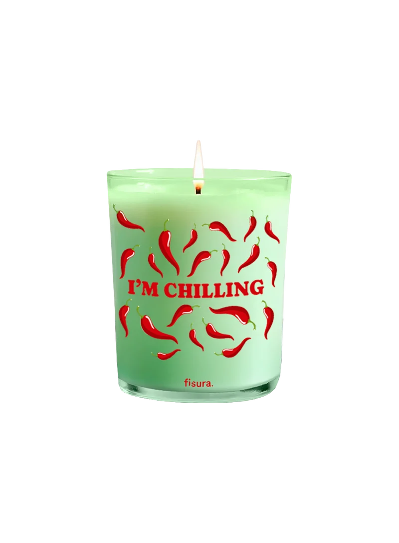 Vela Cristal "i´m Chilling"