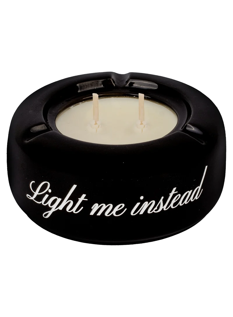 Vela Ceramica Cenicero "light Me Instead"