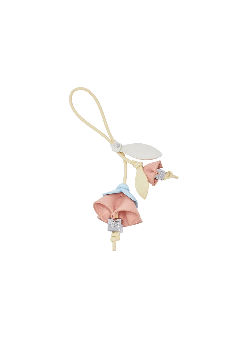 Charm Flower Recycled Leather