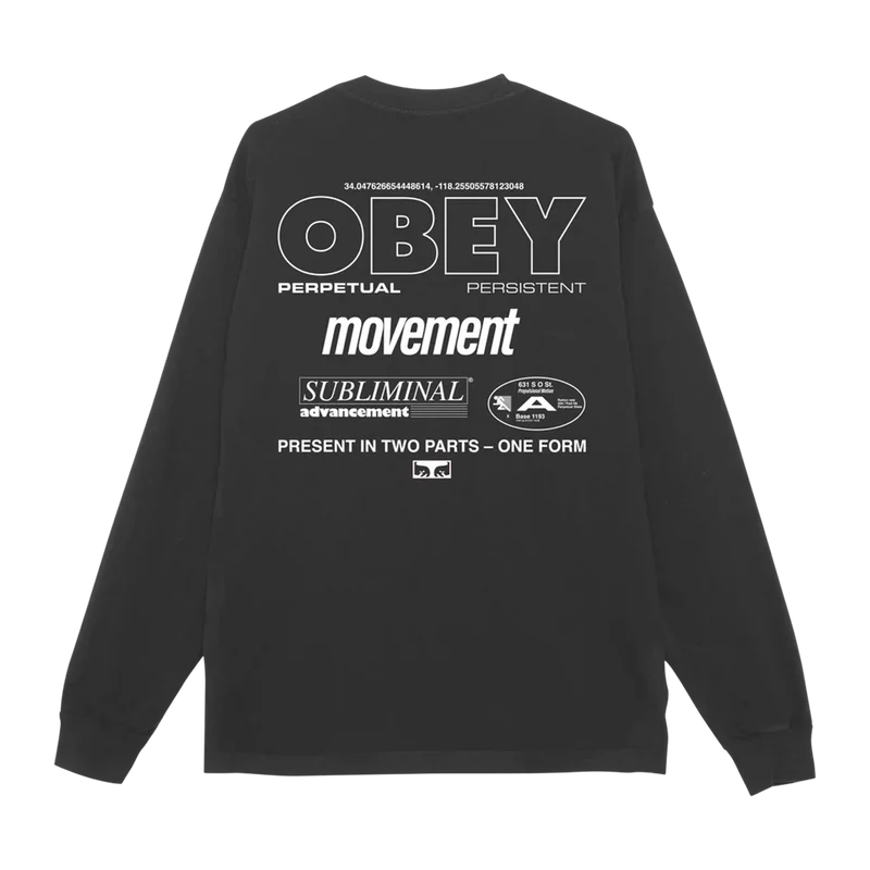 Sudadera Obey Persistent Movement