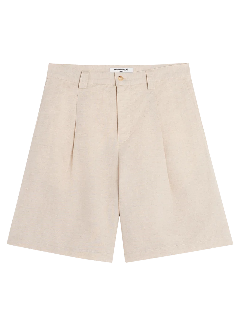 Bermudas Pleated