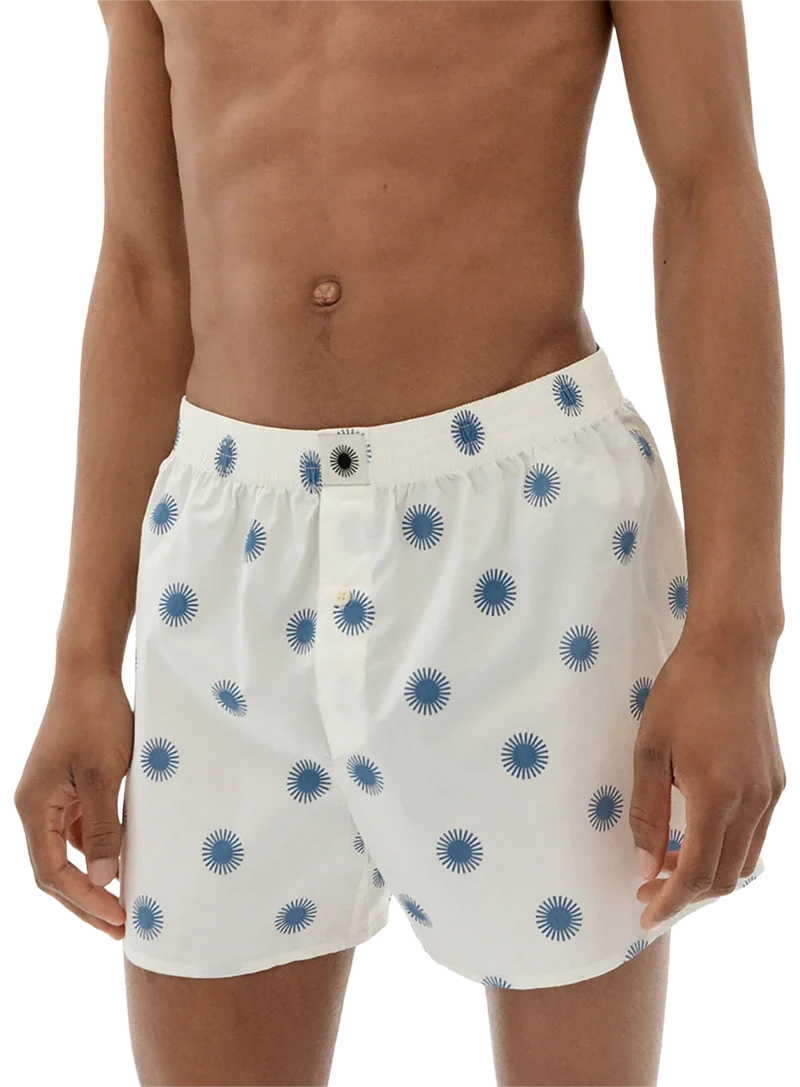 Boxers Blancos Sol Azul