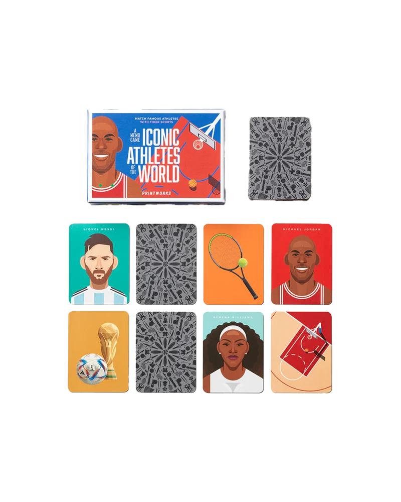 Juego De Memoria- Iconic Athletes