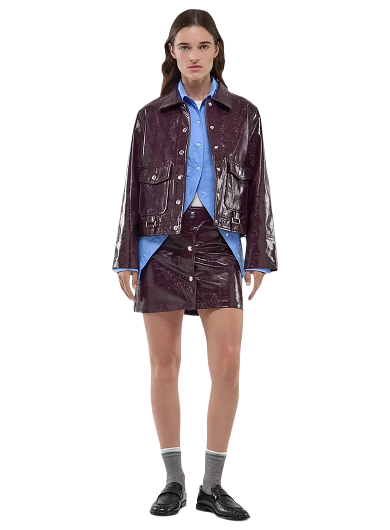 Chaqueta Bruna Plum