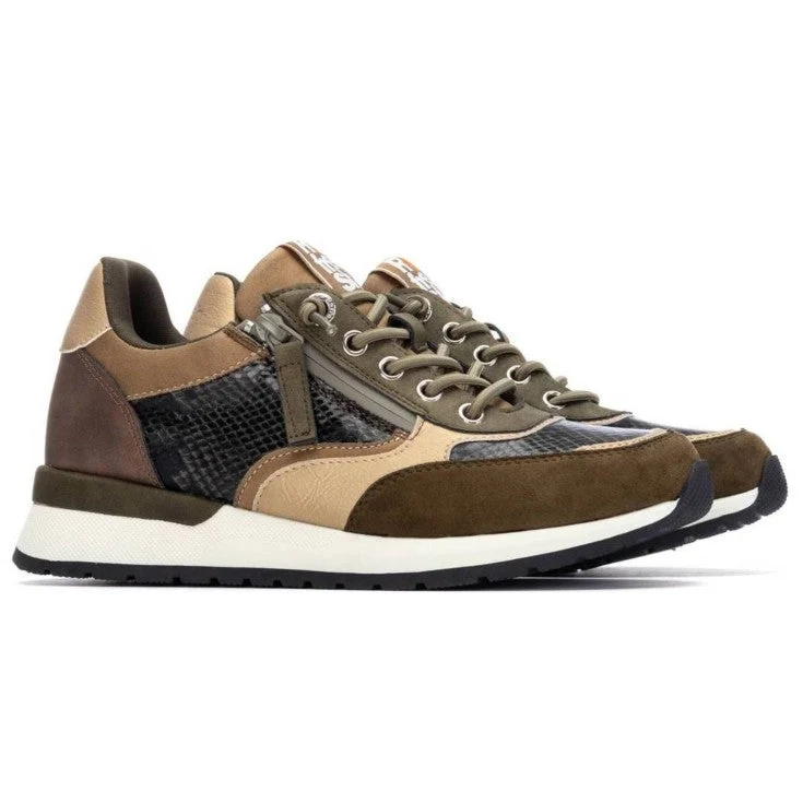 MUJER DEPORTIVA ZAPATO FLORA C. KAKI