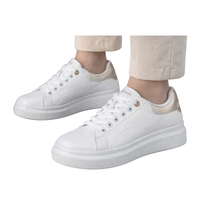 MUJER DEPORTIVA ZAPATO C. ORO