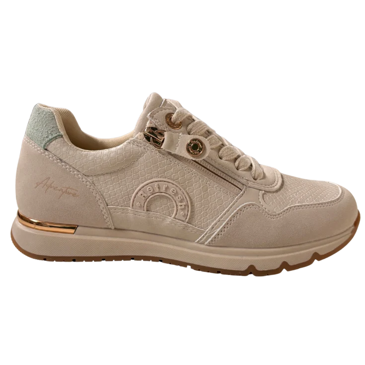 MUJER DEPORTIVA ZAPATO C. BEIGE